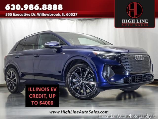 used 2022 Audi Q4 e-tron car, priced at $22,995