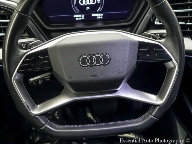 used 2022 Audi Q4 e-tron car, priced at $24,995