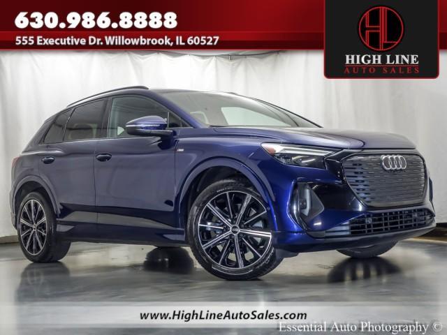 used 2022 Audi Q4 e-tron car, priced at $24,995