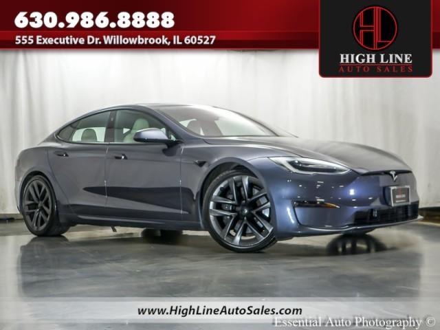 used 2022 Tesla Model S car, priced at $48,995