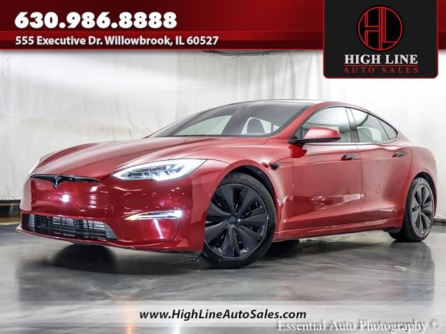 used 2022 Tesla Model S car, priced at $44,995