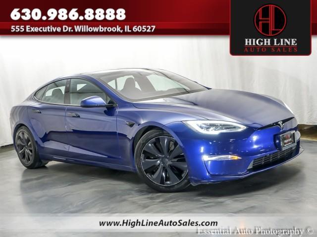 used 2021 Tesla Model S car, priced at $41,775