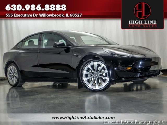 used 2022 Tesla Model 3 car, priced at $27,995