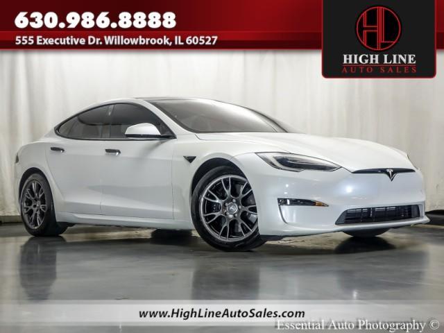 used 2021 Tesla Model S car, priced at $47,995