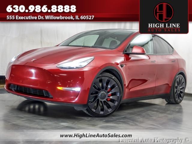 used 2021 Tesla Model Y car, priced at $24,995