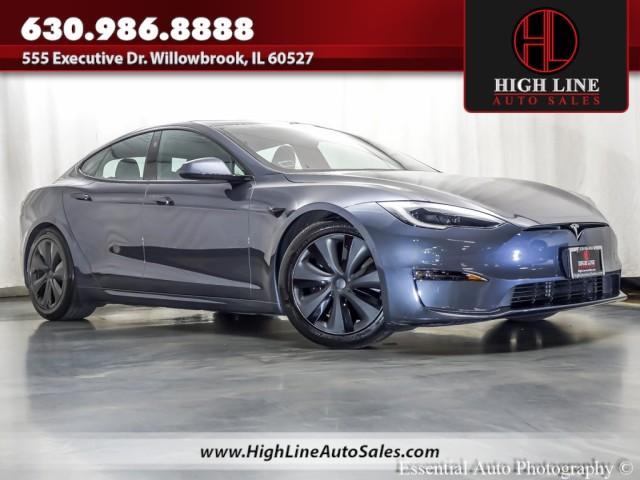 used 2022 Tesla Model S car, priced at $44,995