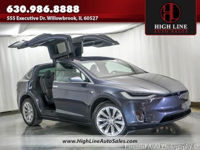 used 2020 Tesla Model X car, priced at $39,995