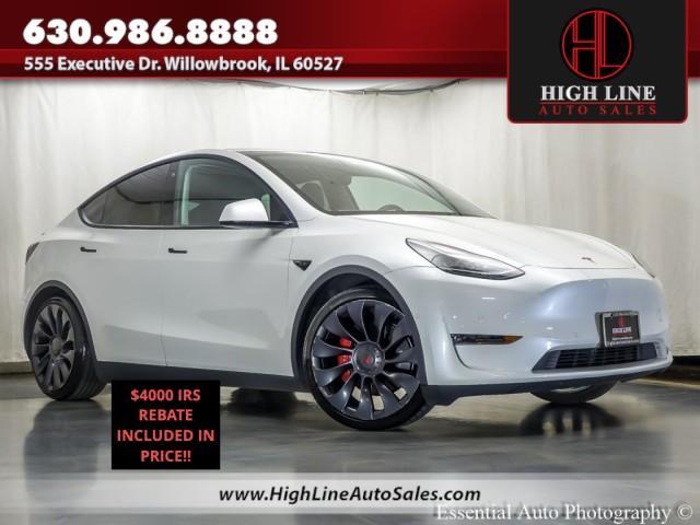 used 2020 Tesla Model Y car, priced at $20,995