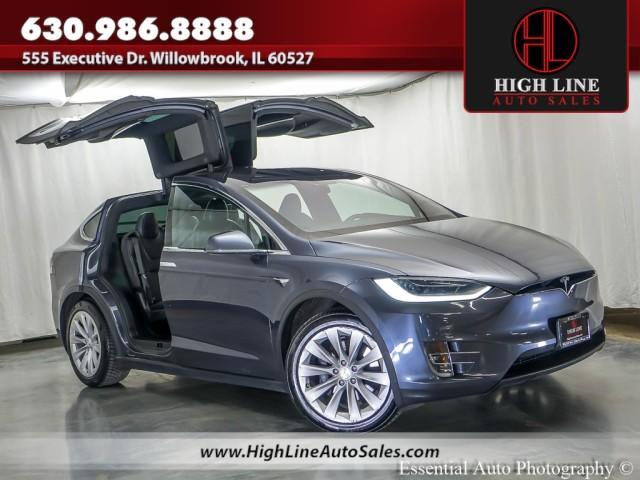 used 2020 Tesla Model X car, priced at $37,995