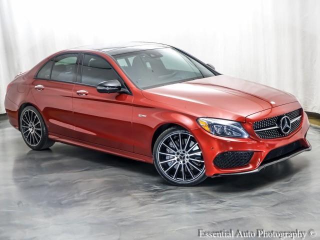 used 2017 Mercedes-Benz AMG C 43 car, priced at $25,995