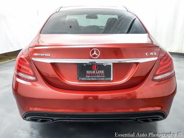 used 2017 Mercedes-Benz AMG C 43 car, priced at $25,995