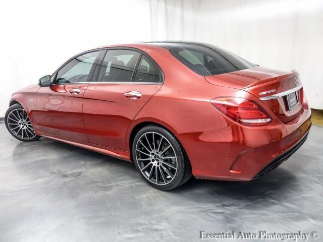 used 2017 Mercedes-Benz AMG C 43 car, priced at $25,995