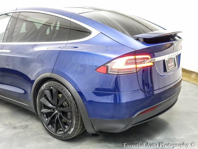 used 2020 Tesla Model X car, priced at $38,995