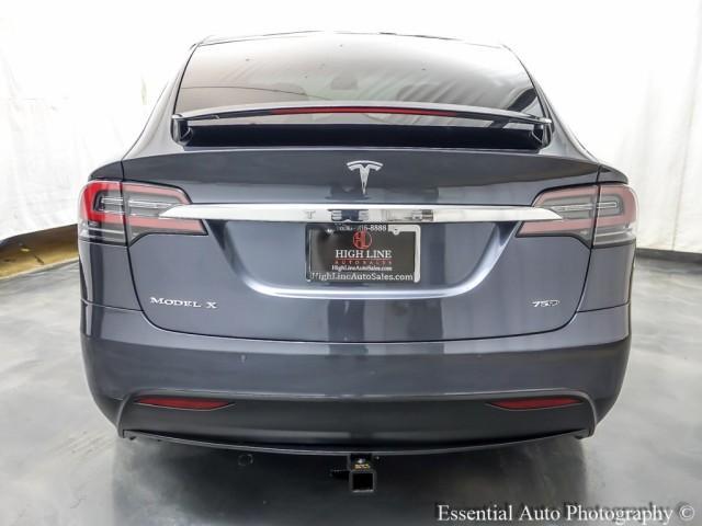 used 2017 Tesla Model X car, priced at $24,995