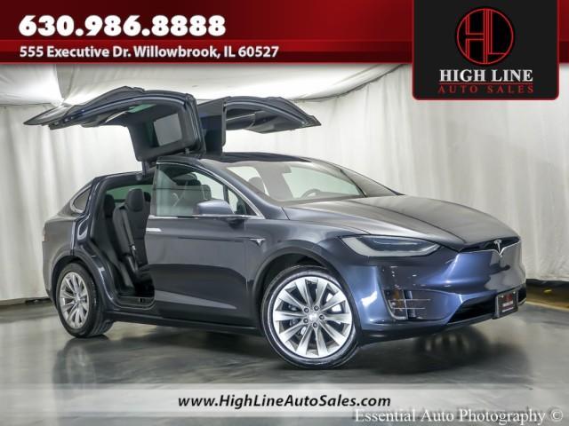 used 2017 Tesla Model X car, priced at $24,995