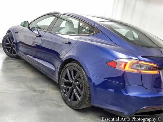 used 2021 Tesla Model S car, priced at $53,775