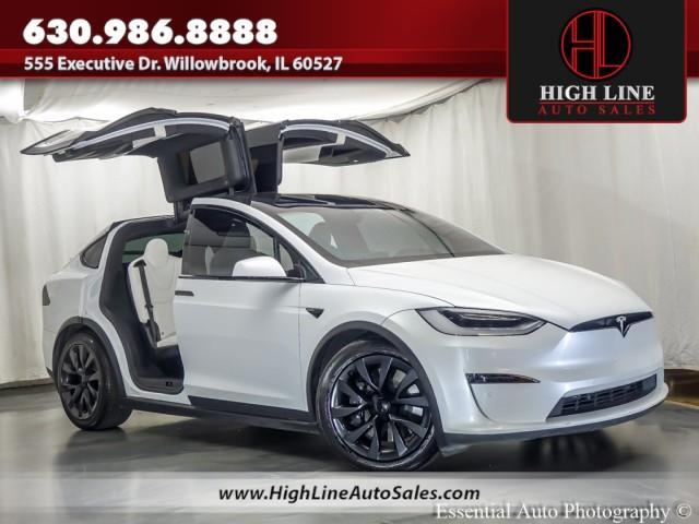 used 2022 Tesla Model X car, priced at $38,995