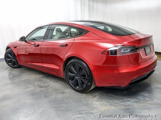 used 2022 Tesla Model S car, priced at $44,775