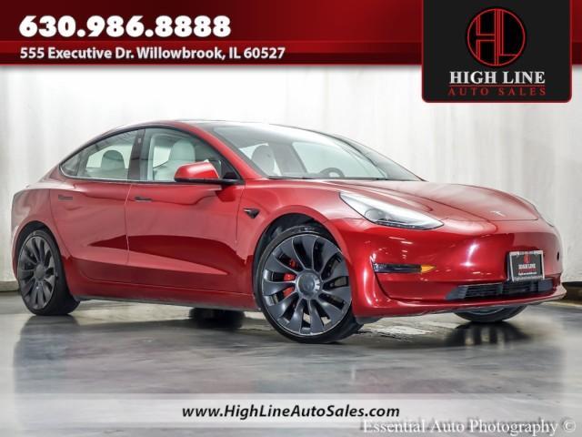 used 2021 Tesla Model 3 car, priced at $20,995