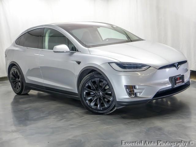 used 2018 Tesla Model X car, priced at $31,995