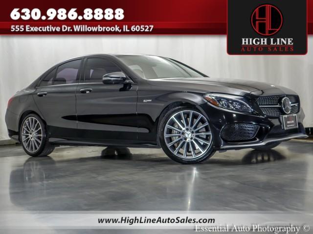 used 2017 Mercedes-Benz AMG C 43 car, priced at $26,995