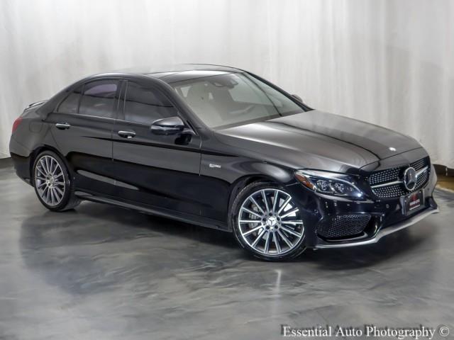 used 2017 Mercedes-Benz AMG C 43 car, priced at $26,995