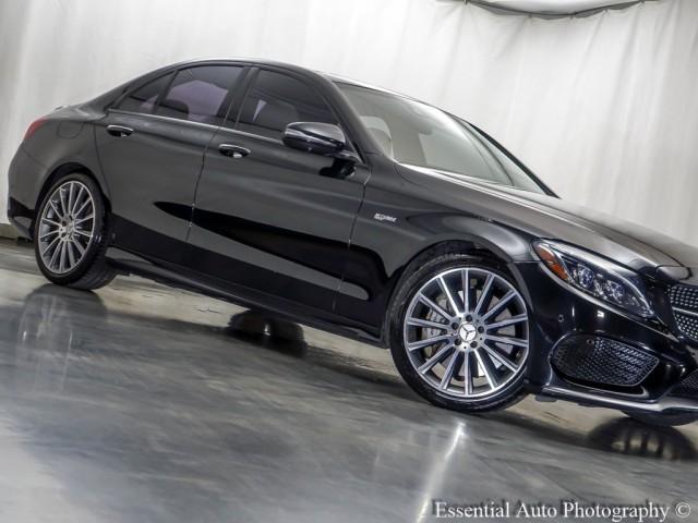 used 2017 Mercedes-Benz AMG C 43 car, priced at $26,995