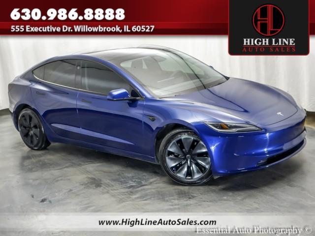 used 2024 Tesla Model 3 car, priced at $36,995