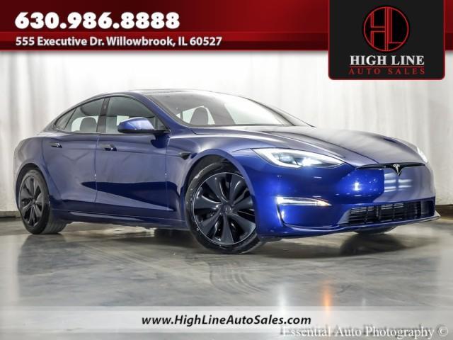 used 2022 Tesla Model S car, priced at $42,995