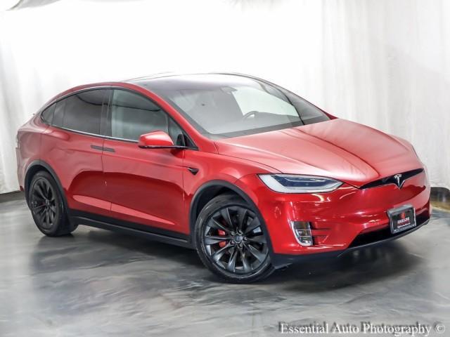 used 2020 Tesla Model X car, priced at $34,995