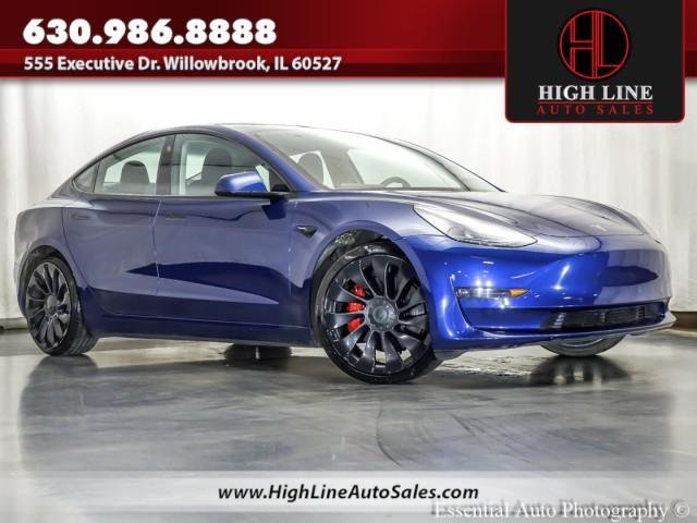 used 2021 Tesla Model 3 car, priced at $26,995