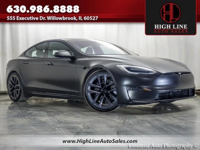 used 2021 Tesla Model S car, priced at $49,995