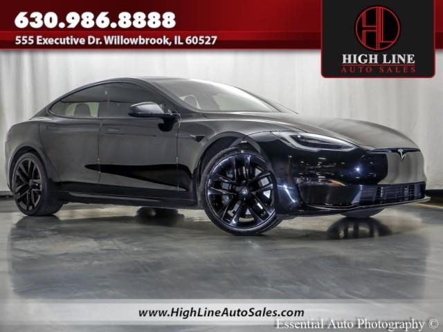 used 2021 Tesla Model S car, priced at $39,995