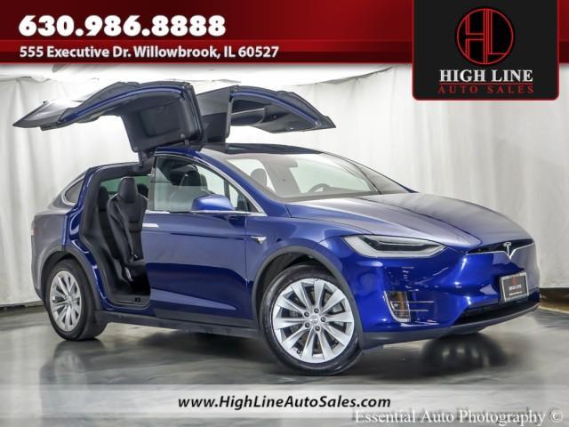 used 2021 Tesla Model X car, priced at $43,775