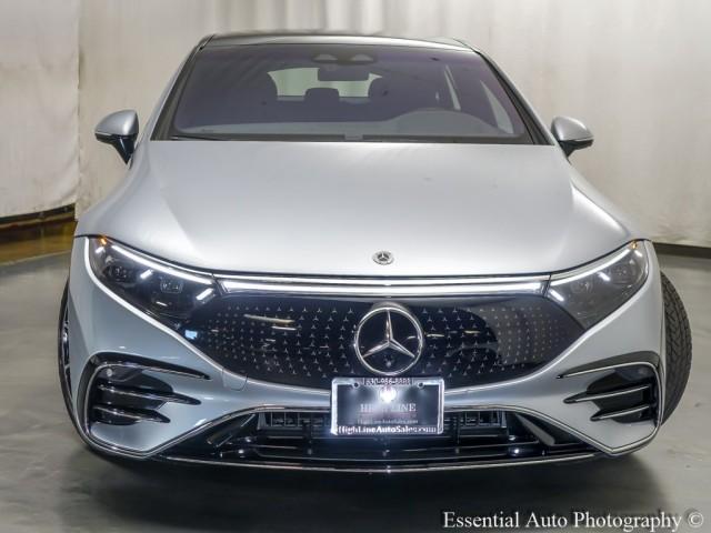 used 2022 Mercedes-Benz EQS 580 car, priced at $46,995