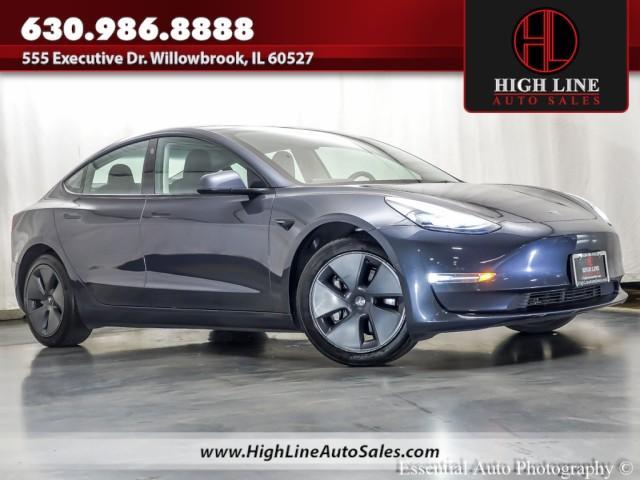 used 2022 Tesla Model 3 car, priced at $23,995