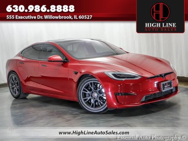 used 2022 Tesla Model S car, priced at $64,995