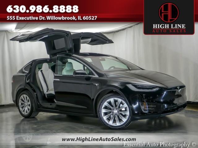 used 2018 Tesla Model X car, priced at $32,775