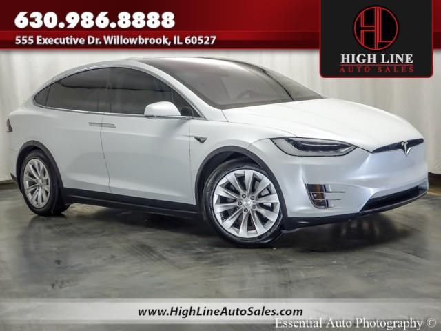 used 2018 Tesla Model X car, priced at $32,995