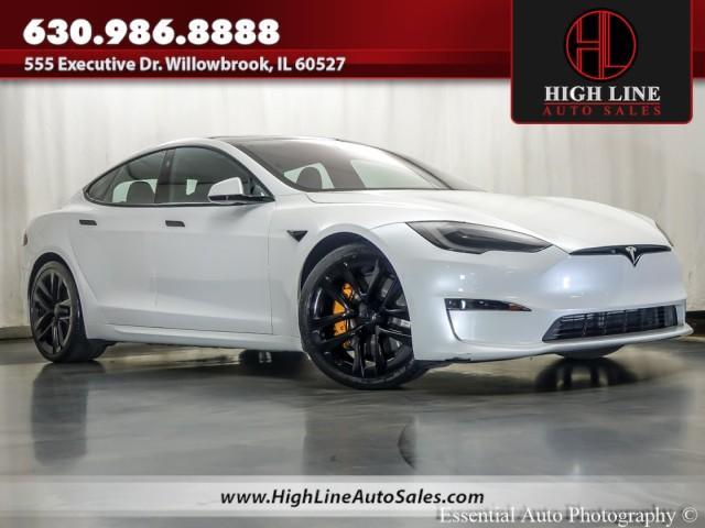 used 2022 Tesla Model S car, priced at $42,995
