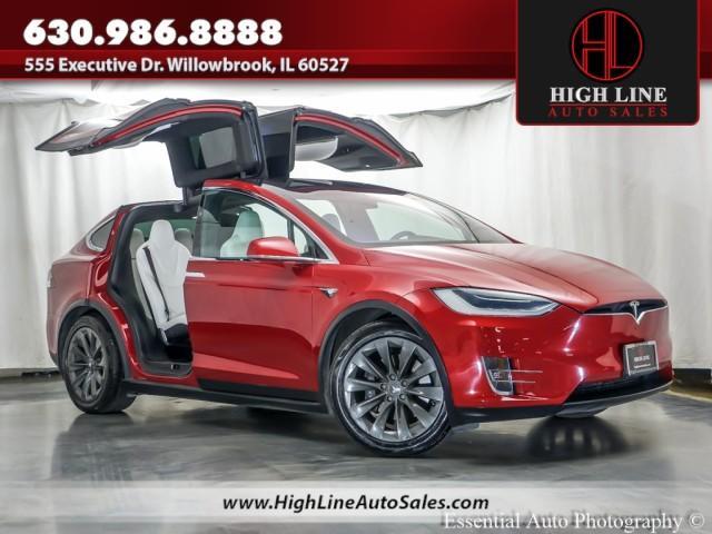 used 2017 Tesla Model X car, priced at $26,995