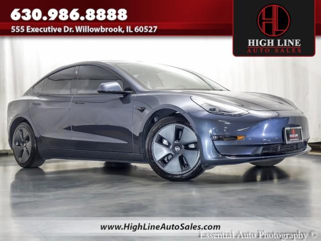 used 2022 Tesla Model 3 car, priced at $23,995