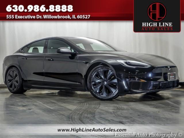 used 2021 Tesla Model S car, priced at $39,995