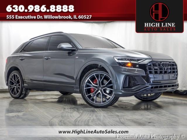 used 2021 Audi Q8 car, priced at $40,775