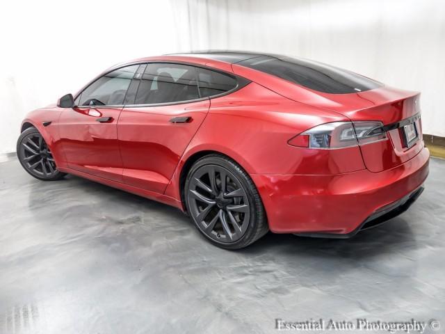 used 2021 Tesla Model S car, priced at $34,995