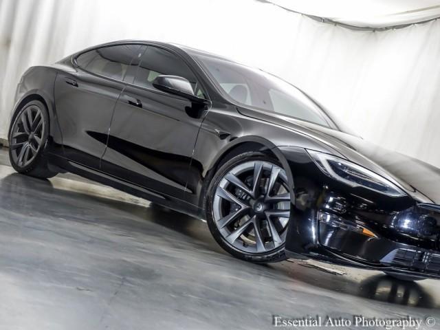 used 2021 Tesla Model S car, priced at $47,775