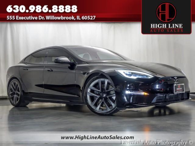 used 2021 Tesla Model S car, priced at $47,775
