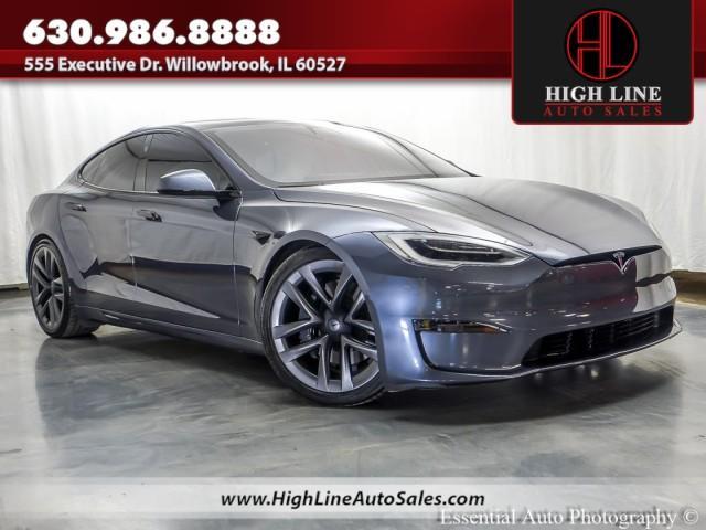used 2021 Tesla Model S car, priced at $62,995