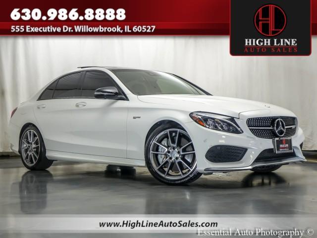 used 2017 Mercedes-Benz AMG C 43 car, priced at $24,775