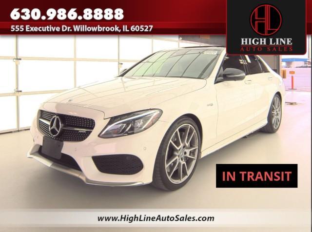 used 2017 Mercedes-Benz AMG C 43 car, priced at $25,995